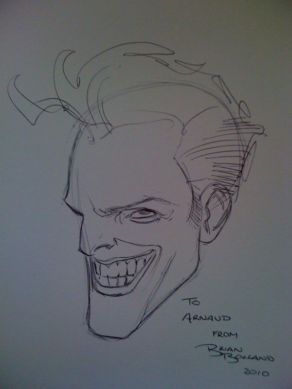 Joker By Brian Bolland In Arnaud Lerouxs Comics Artists Collection Gallery Comic Art Gallery Room 0152